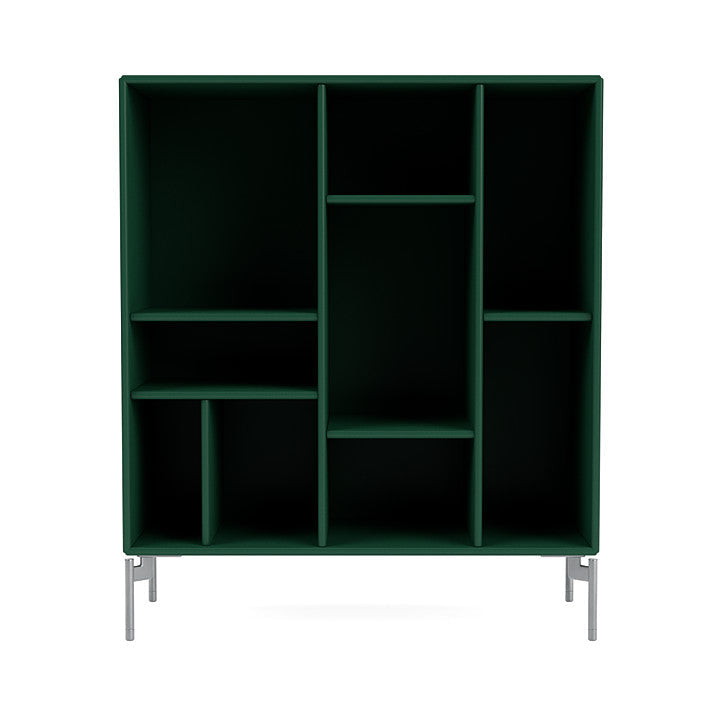 [product_category]-Montana Compile Decorative Shelf With Legs, Pine/Matt Chrome-Montana Furniture-5714322596879-0COMPILE-136-01-MON-2