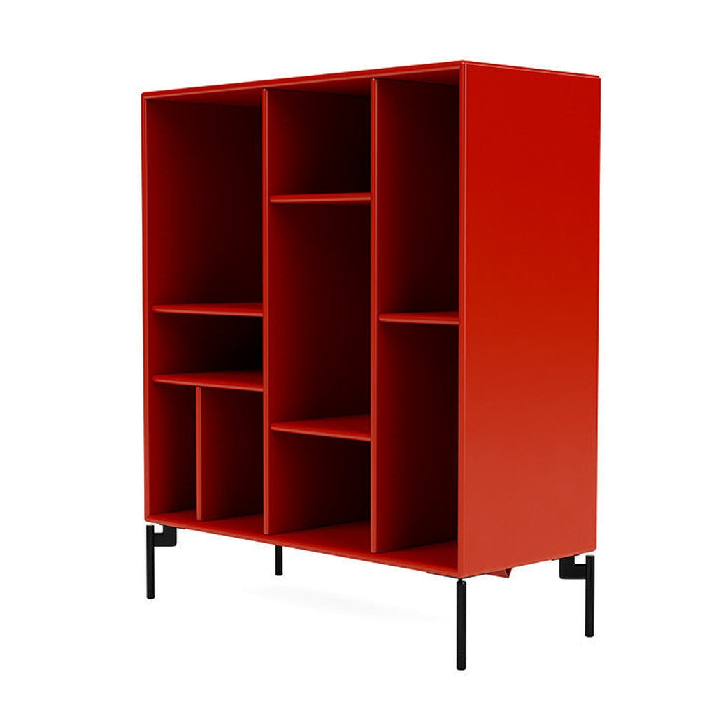 [product_category]-Montana Compile Decorative Shelf With Legs, Rosehip/Black-Montana Furniture-5714322597524-0COMPILE-145-03-MON-1