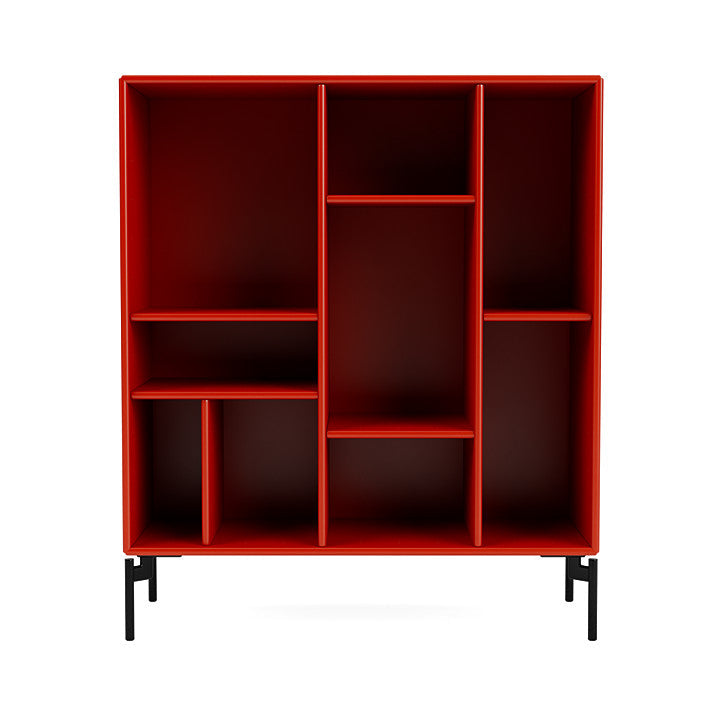 [product_category]-Montana Compile Decorative Shelf With Legs, Rosehip/Black-Montana Furniture-5714322597524-0COMPILE-145-03-MON-2