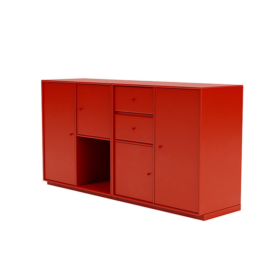 [product_category]-Montana Couple Sideboard With 3 Cm Plinth, Rosehip Red-Montana Furniture-5714322613965-00COUPLE-145-06-MON-1