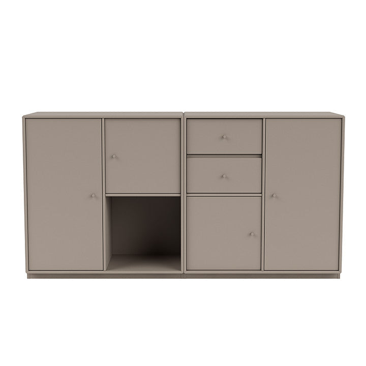 [product_category]-Montana Couple Sideboard With 3 Cm Plinth, Truffle Grey-Montana Furniture-5714322613644-00COUPLE-141-06-MON-2