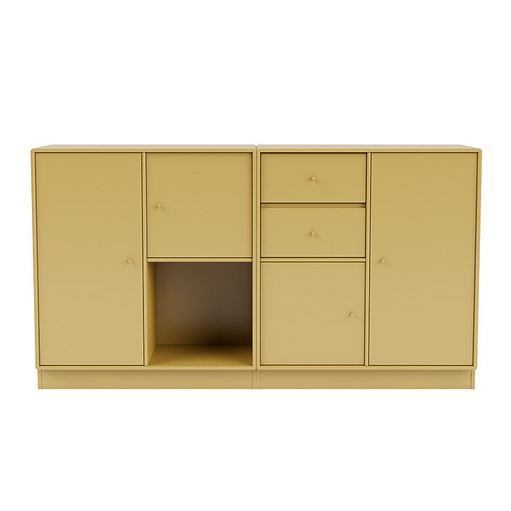 [product_category]-Montana Couple Sideboard With 7 Cm Plinth, Cumin Yellow-Montana Furniture-5714322614771-00COUPLE-157-07-MON-2