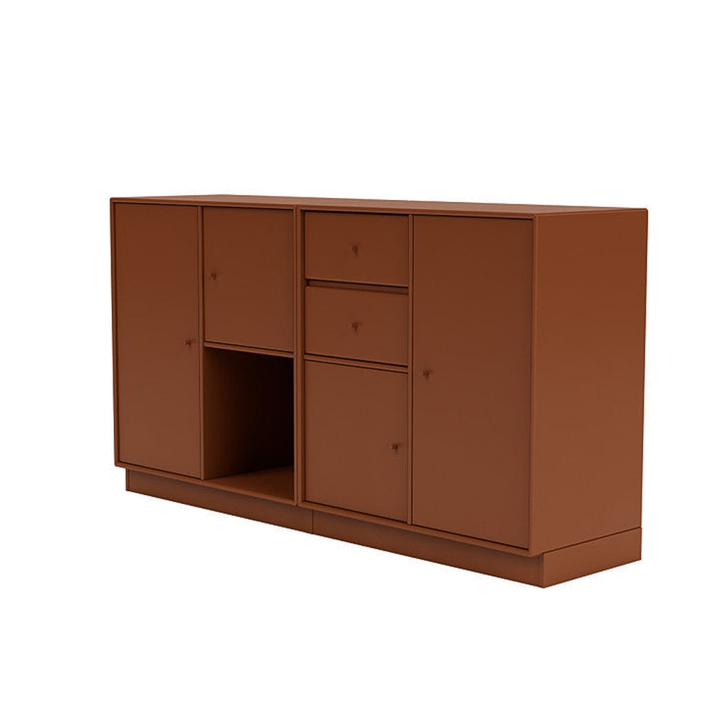 [product_category]-Montana Couple Sideboard With 7 Cm Plinth, Hazelnut Brown-Montana Furniture-5714322614054-00COUPLE-146-07-MON-1