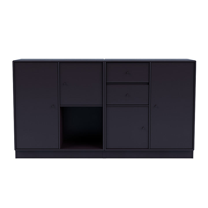 Montana -Paar Sideboard mit 7 cm Sockel, Schatten