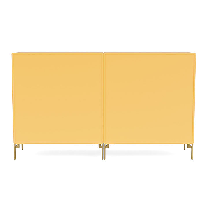 [product_category]-Montana Couple Sideboard With Legs, Acacia/Brass-Montana Furniture-5715288344917-00COUPLE-166-09-MON-4