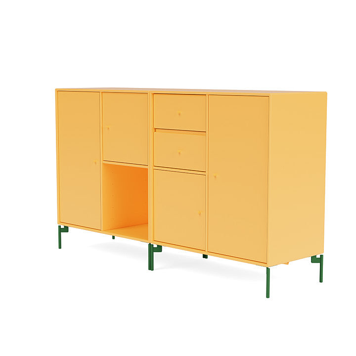 [product_category]-Montana Couple Sideboard With Legs, Acacia/Parsley-Montana Furniture-5715288344955-00COUPLE-166-13-MON-1