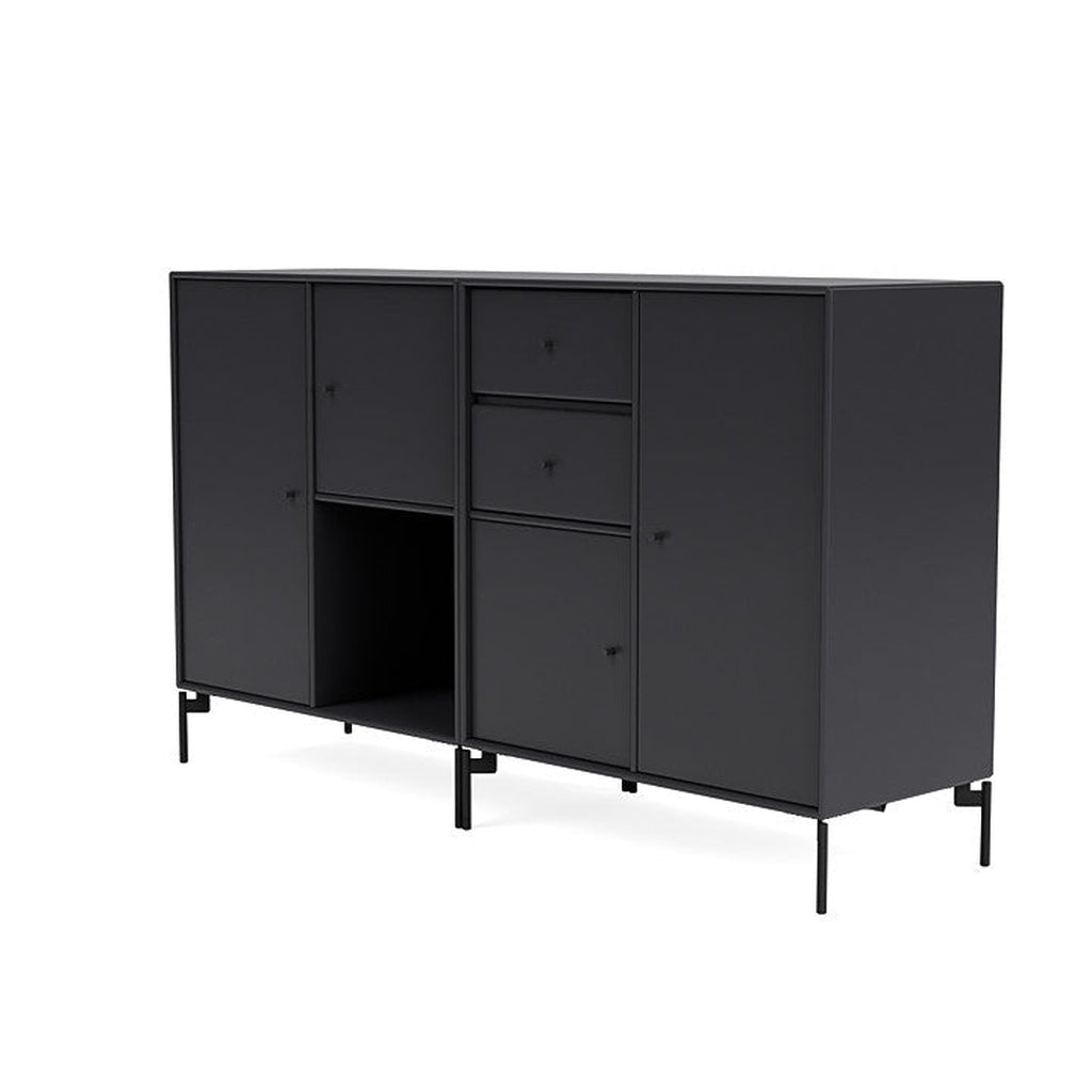 [product_category]-Montana Couple Sideboard With Legs, Anthracite/Black-Montana Furniture-5714322203593-00COUPLE-04-03-MON-1