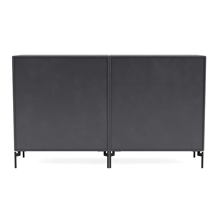 [product_category]-Montana Couple Sideboard With Legs, Carbon Black/Black-Montana Furniture-5714322354233-00COUPLE-36-03-MON-4