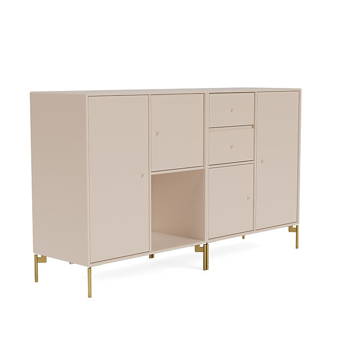 [product_category]-Montana Couple Sideboard With Legs, Clay/Brass-Montana Furniture-5715288345129-00COUPLE-168-09-MON-3