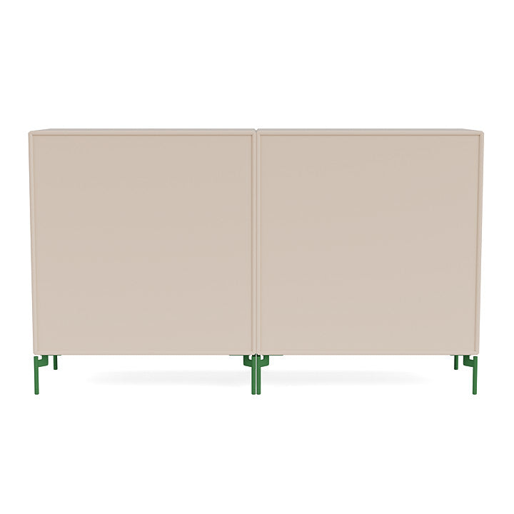 [product_category]-Montana Couple Sideboard With Legs, Clay/Parsley-Montana Furniture-5715288345167-00COUPLE-168-13-MON-4