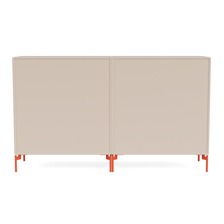 [product_category]-Montana Couple Sideboard With Legs, Clay/Rosehip-Montana Furniture-5715288345143-00COUPLE-168-11-MON-4