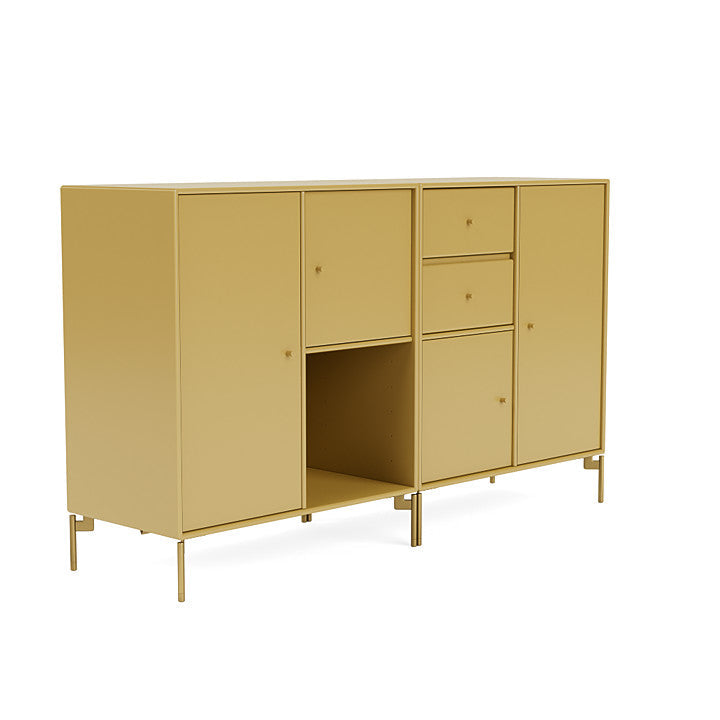 [product_category]-Montana Couple Sideboard With Legs, Cumin/Brass-Montana Furniture-5714322614788-00COUPLE-157-09-MON-3