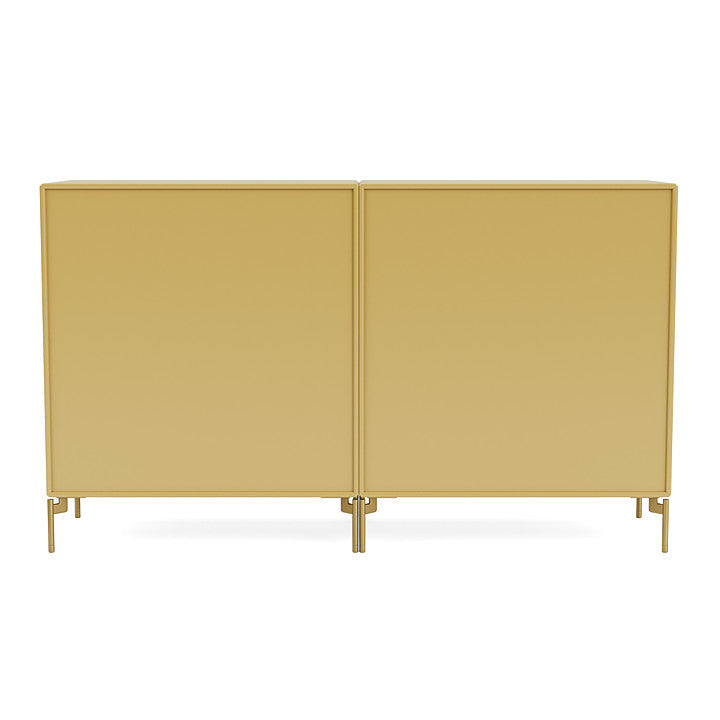 [product_category]-Montana Couple Sideboard With Legs, Cumin/Brass-Montana Furniture-5714322614788-00COUPLE-157-09-MON-4