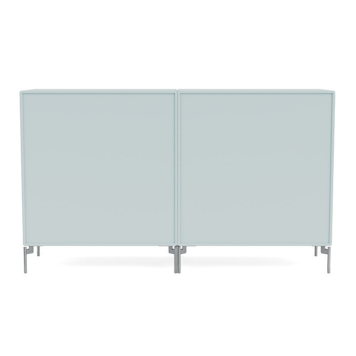 [product_category]-Montana Couple Sideboard With Legs, Flint/Matt Chrome-Montana Furniture-5714322614153-00COUPLE-148-01-MON-4