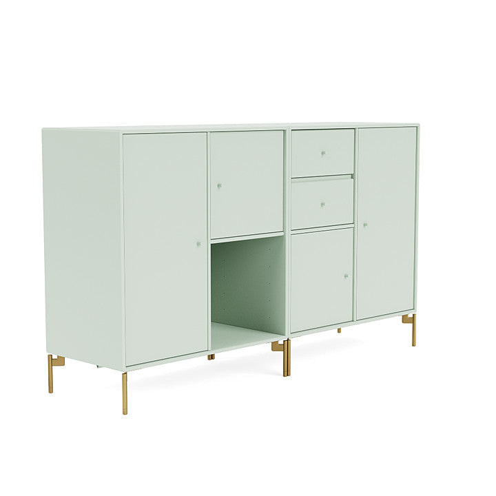 [product_category]-Montana Couple Sideboard With Legs, Mist/Brass-Montana Furniture-5714322615105-00COUPLE-161-09-MON-3