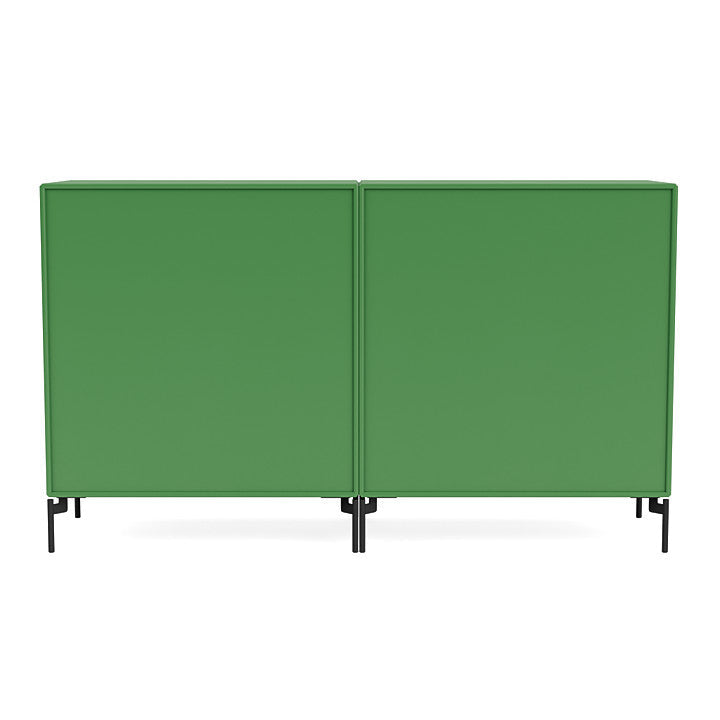 [product_category]-Montana Couple Sideboard With Legs, Parsley/Black-Montana Furniture-5714322614412-00COUPLE-152-03-MON-4