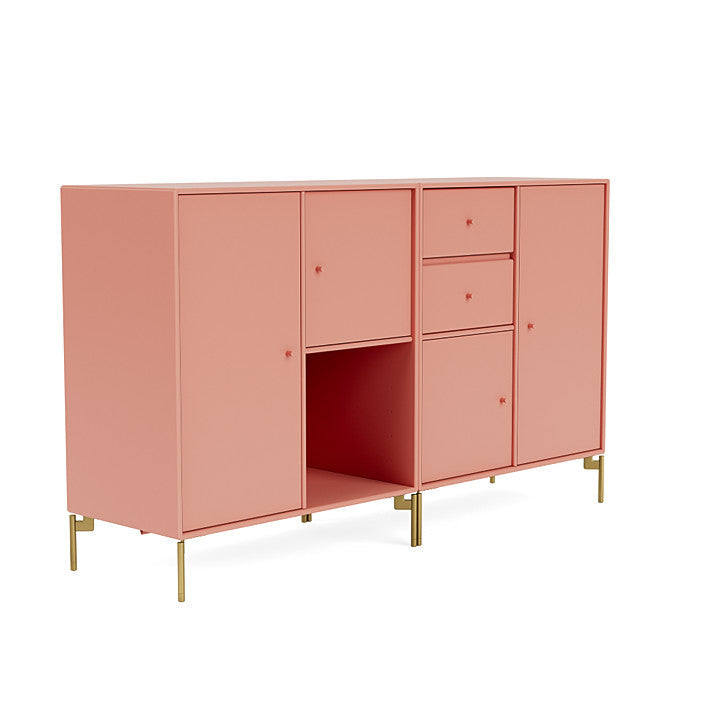 [product_category]-Montana Couple Sideboard With Legs, Rhubarb/Brass-Montana Furniture-5714322614382-00COUPLE-151-09-MON-3