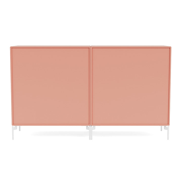 [product_category]-Montana Couple Sideboard With Legs, Rhubarb/Snow White-Montana Furniture-5714322614320-00COUPLE-151-02-MON-4