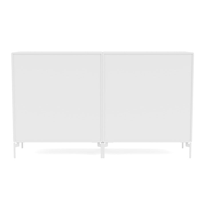 [product_category]-Montana Couple Sideboard With Legs, Snow White/Snow White-Montana Furniture-5714322615587-00COUPLE-38-02-MON-4