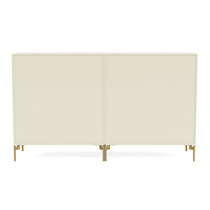 [product_category]-Montana Couple Sideboard With Legs, Vanilla/Brass-Montana Furniture-5714322204040-00COUPLE-150-09-MON-4