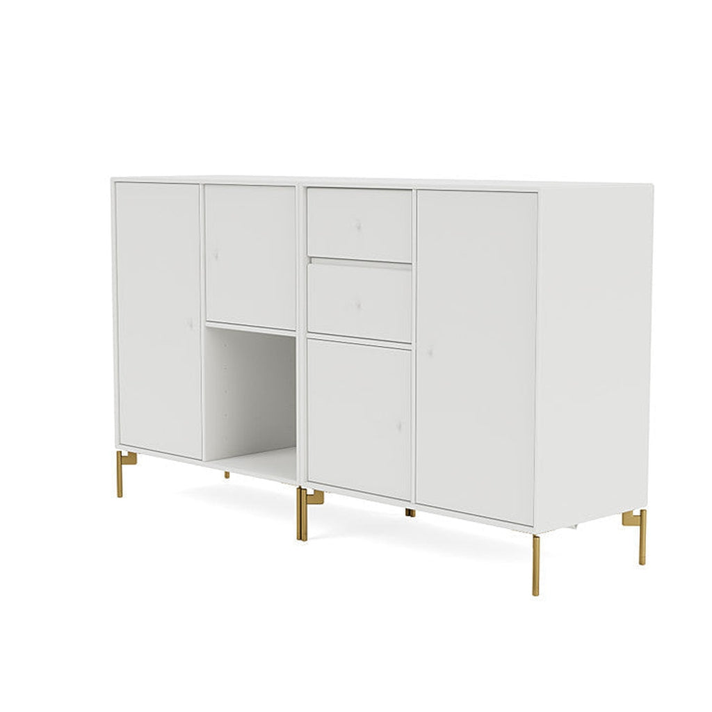 [product_category]-Montana Couple Sideboard With Legs, White/Brass-Montana Furniture-5714322613033-00COUPLE-01-09-MON-1