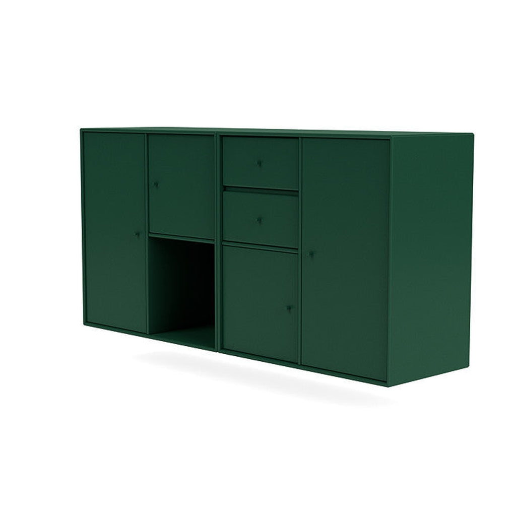 [product_category]-Montana Couple Sideboard With Suspension Rail, Pine Green-Montana Furniture-5714322613316-00COUPLE-136-04-MON-1