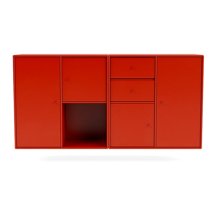 [product_category]-Montana Couple Sideboard With Suspension Rail, Rosehip Red-Montana Furniture-5714322613941-00COUPLE-145-04-MON-2