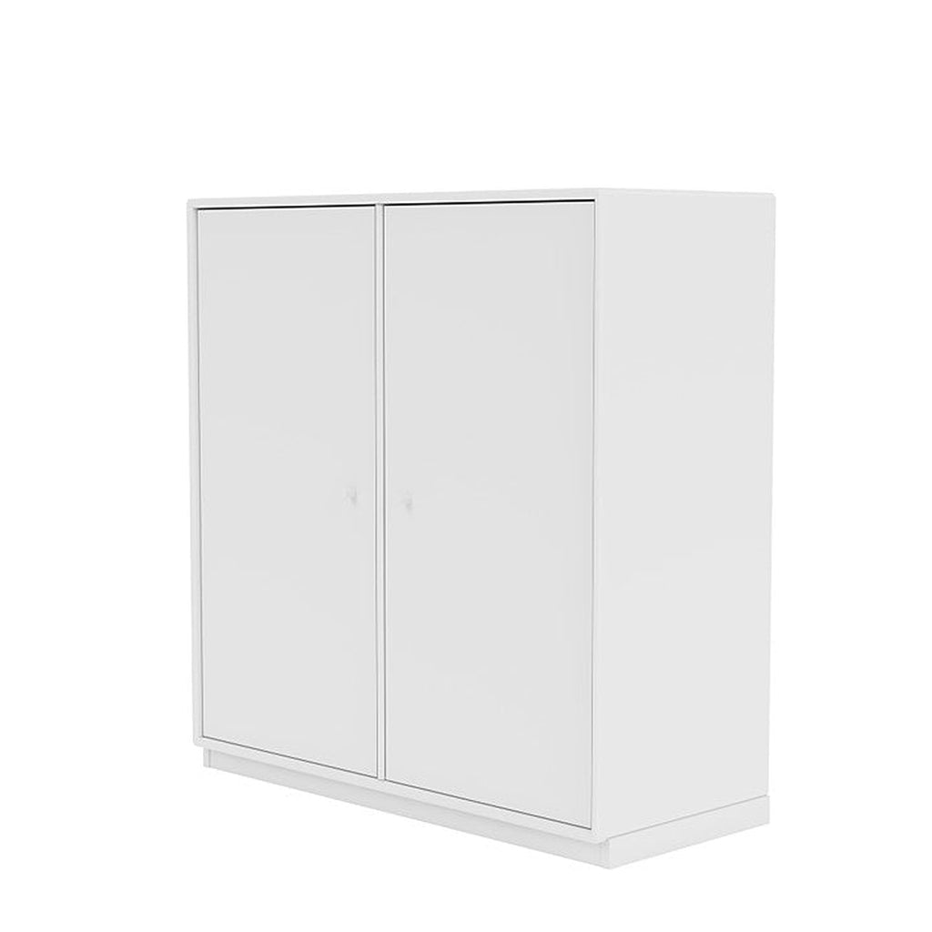 Montana Cover Cabinet med 3 cm sorte, snehvid