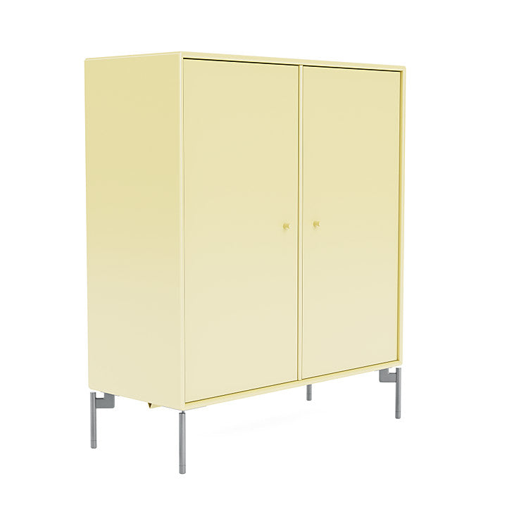 [product_category]-Montana Cover Cabinet With Legs, Camomile/Matt Chrome-Montana Furniture-5715288033569-000COVER-159-01-MON-3