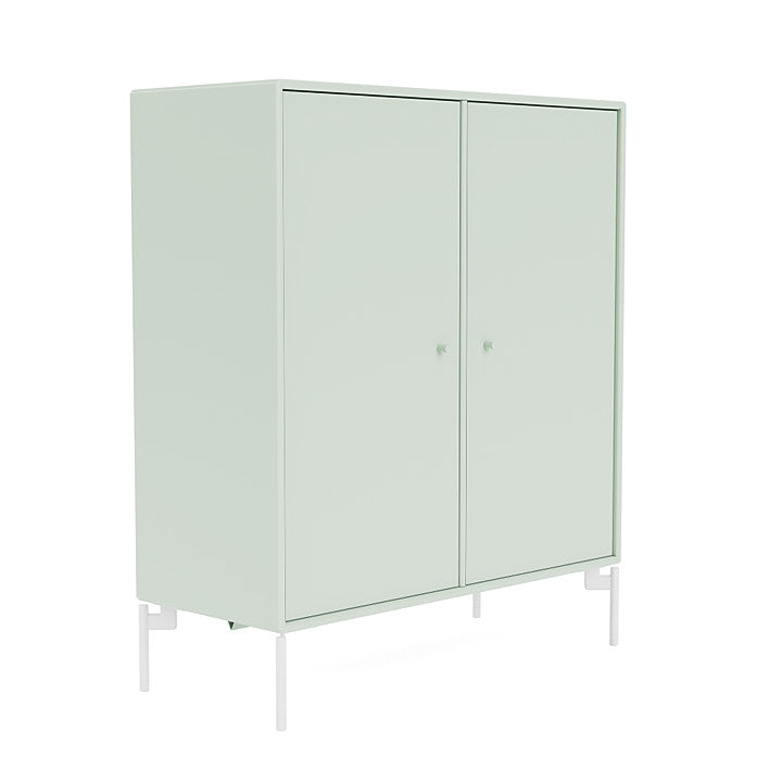 Cabinet de couverture du Montana avec des jambes, brume / Blanche-Neige