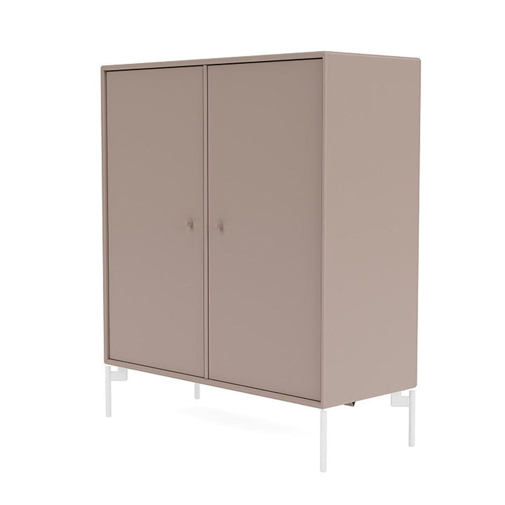 [product_category]-Montana Cover Cabinet With Legs, Mushroom Brown/Snow White-Montana Furniture-5714322204354-000COVER-137-02-MON-1