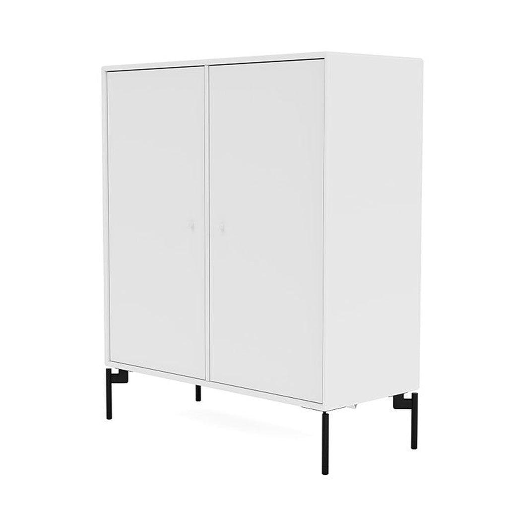 [product_category]-Montana Cover Cabinet With Legs, Snow White/Black-Montana Furniture-5714322729215-000COVER-38-03-MON-1