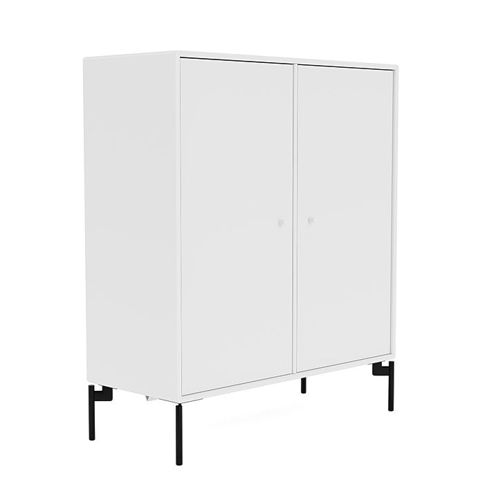 [product_category]-Montana Cover Cabinet With Legs, Snow White/Black-Montana Furniture-5714322729215-000COVER-38-03-MON-3