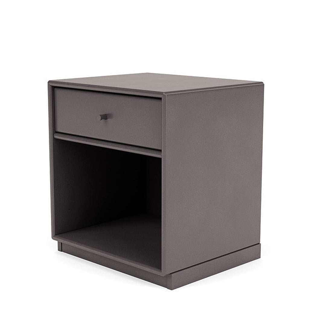 [product_category]-Montana Dream Nightstand With 3 Cm Plinth, Coffee Brown-Montana Furniture-5714322382076-000DREAM-35-06-MON-1