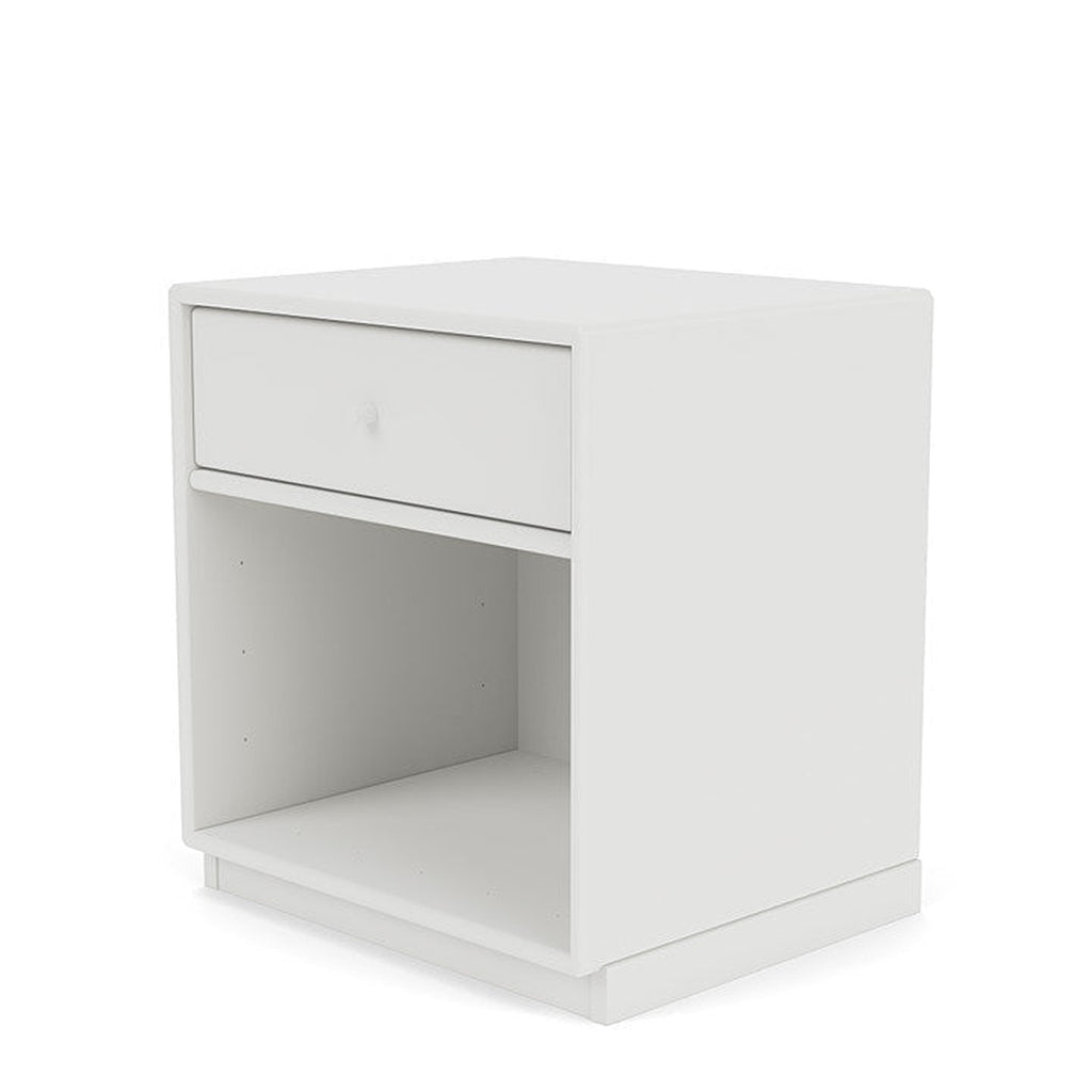 [product_category]-Montana Dream Nightstand With 3 Cm Plinth, White-Montana Furniture-5714322379823-000DREAM-01-06-MON-1