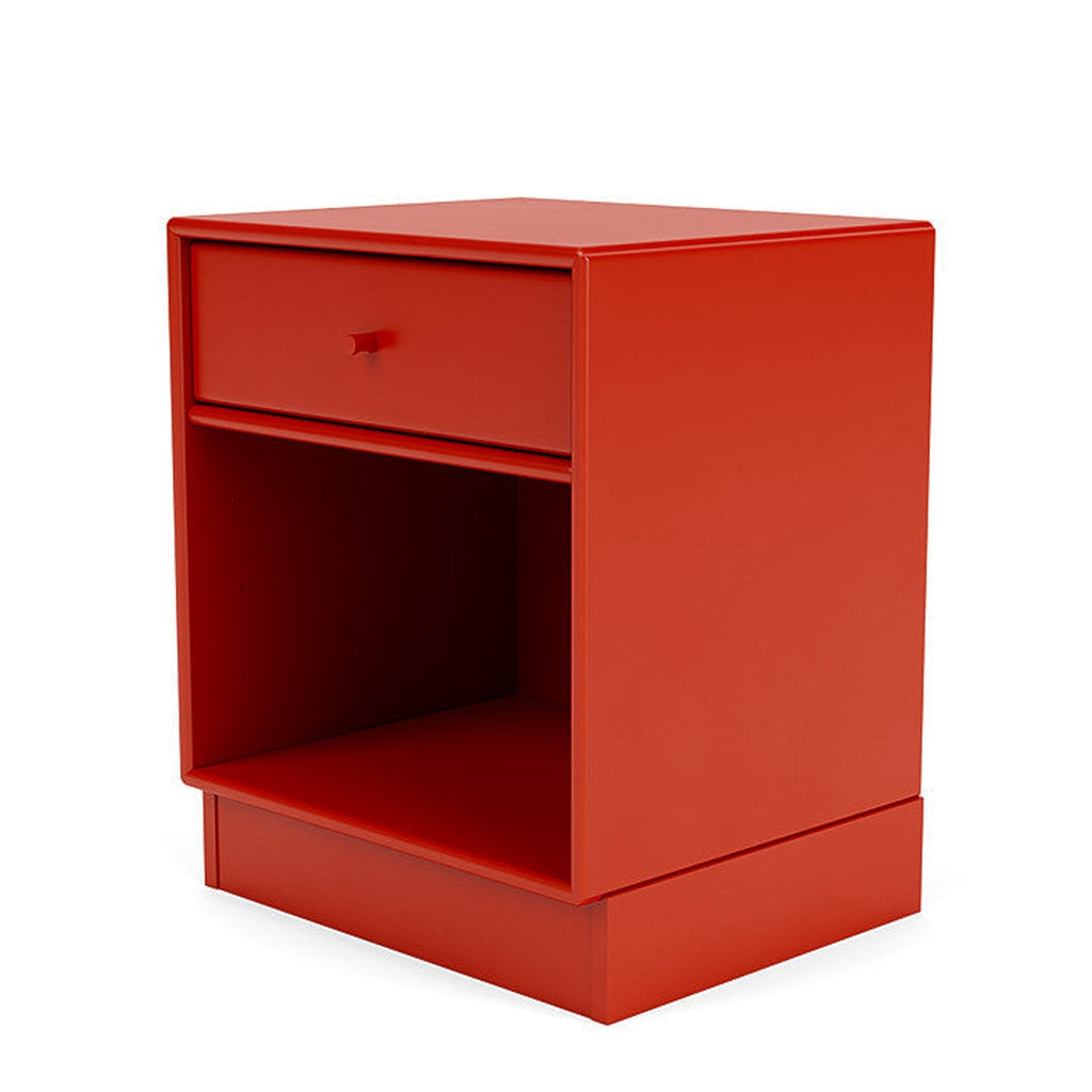 [product_category]-Montana Dream Nightstand With 7 Cm Plinth, Rosehip Red-Montana Furniture-5714322380690-000DREAM-145-07-MON-1