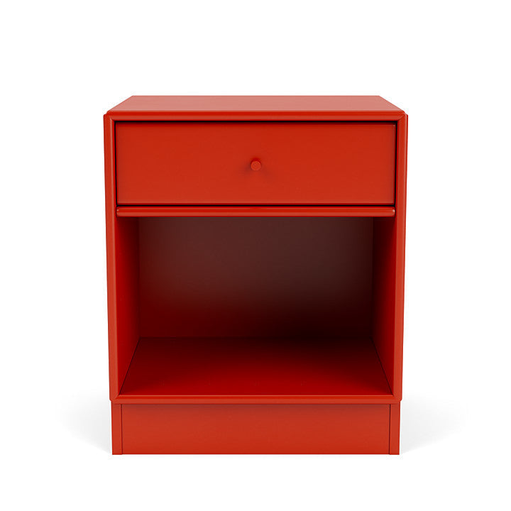 [product_category]-Montana Dream Nightstand With 7 Cm Plinth, Rosehip Red-Montana Furniture-5714322380690-000DREAM-145-07-MON-2