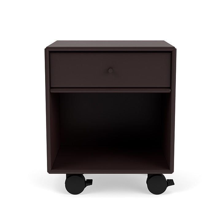 [product_category]-Montana Dream Nightstand With Castors, Balsamic Brown-Montana Furniture-5714322381611-000DREAM-160-05-MON-2