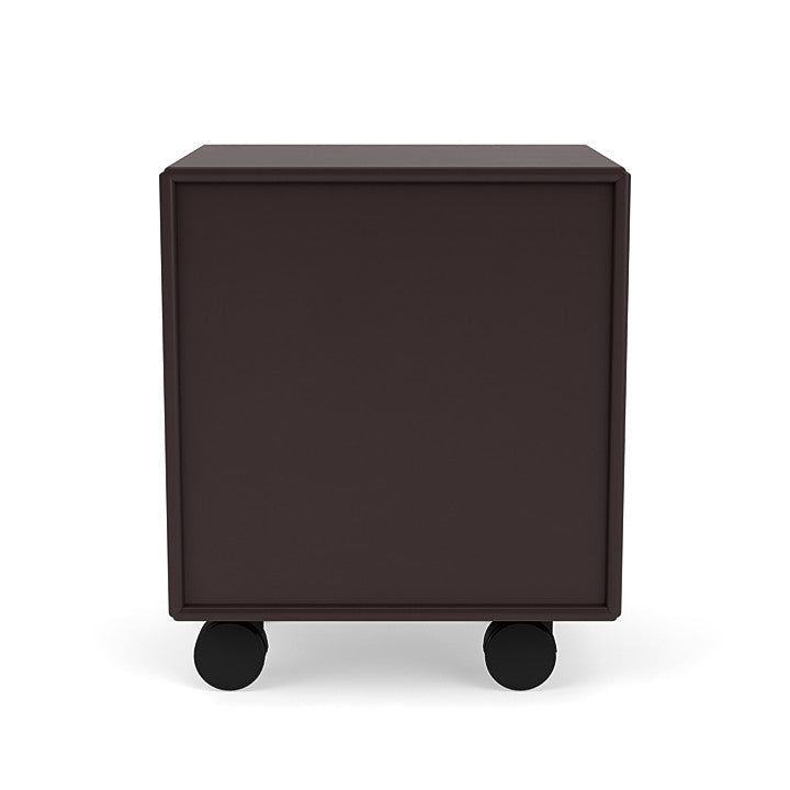 [product_category]-Montana Dream Nightstand With Castors, Balsamic Brown-Montana Furniture-5714322381611-000DREAM-160-05-MON-4