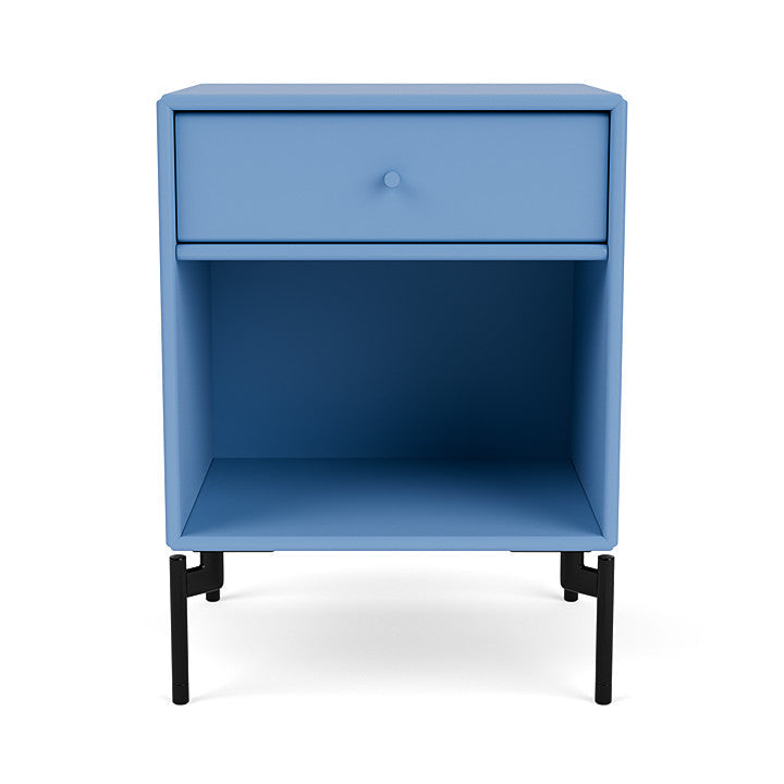 [product_category]-Montana Dream Nightstand With Legs, Azure Blue/Black-Montana Furniture-5714322381192-000DREAM-154-03-MON-2