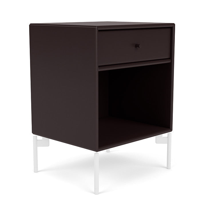 [product_category]-Montana Dream Nightstand With Legs, Balsamic/Snow White-Montana Furniture-5714322381604-000DREAM-160-02-MON-3