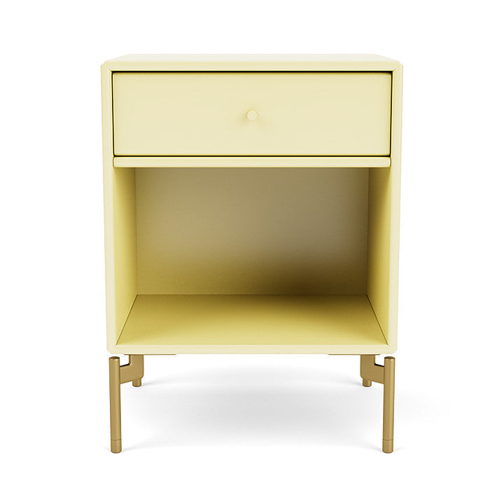 [product_category]-Montana Dream Nightstand With Legs, Camomile/Brass-Montana Furniture-5714322381581-000DREAM-159-09-MON-2