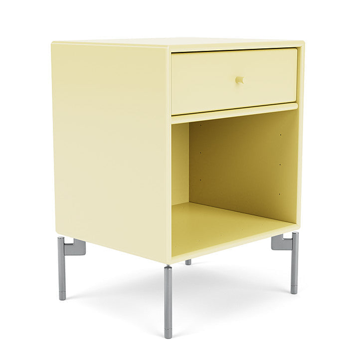 [product_category]-Montana Dream Nightstand With Legs, Camomile/Matt Chrome-Montana Furniture-5714322381512-000DREAM-159-01-MON-3