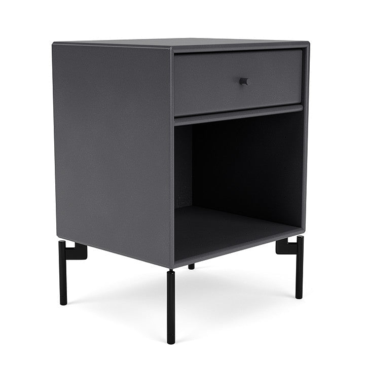 [product_category]-Montana Dream Nightstand With Legs, Carbon Black/Black-Montana Furniture-5714322382120-000DREAM-36-03-MON-3