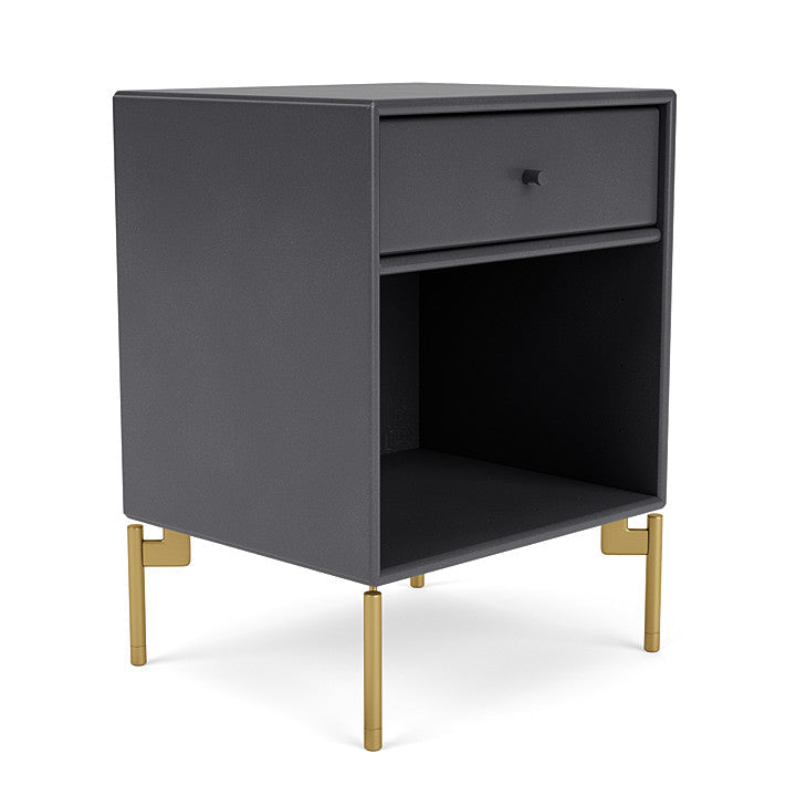 [product_category]-Montana Dream Nightstand With Legs, Carbon Black/Brass-Montana Furniture-5714322382175-000DREAM-36-09-MON-3