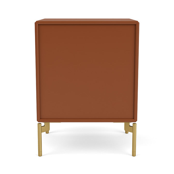 [product_category]-Montana Dream Nightstand With Legs, Hazelnut/Brass-Montana Furniture-5714322380782-000DREAM-146-09-MON-4