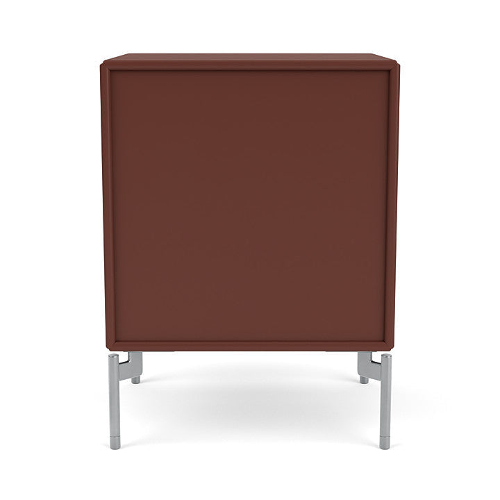 [product_category]-Montana Dream Nightstand With Legs, Masala/Matt Chrome-Montana Furniture-5714322381253-000DREAM-155-01-MON-4