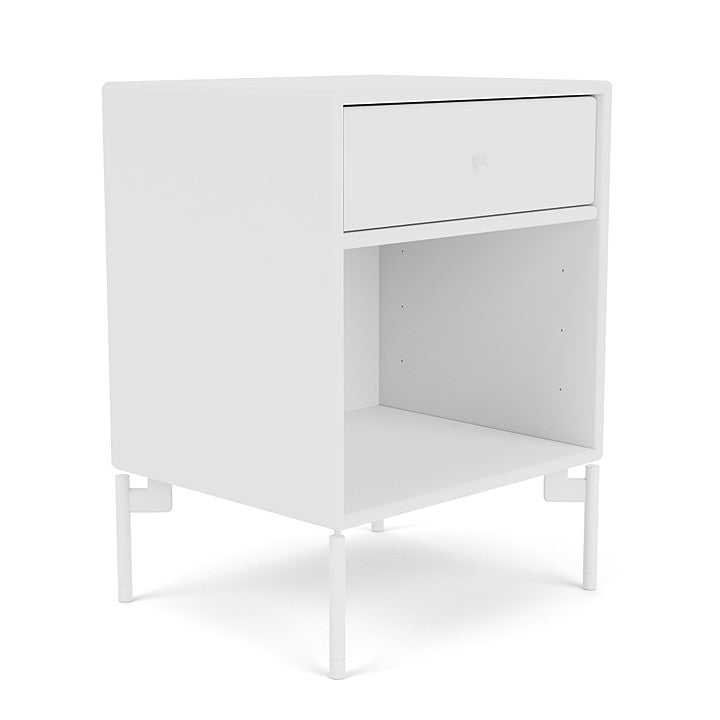 [product_category]-Montana Dream Nightstand With Legs, New White/Snow White-Montana Furniture-5714322205115-000DREAM-101-02-MON-3