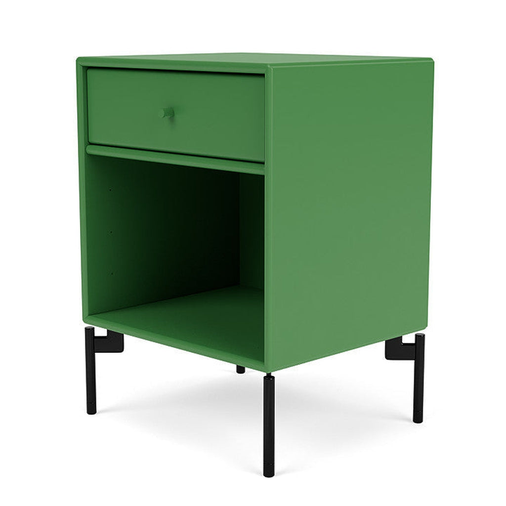 [product_category]-Montana Dream Nightstand With Legs, Parsley/Black-Montana Furniture-5714322381116-000DREAM-152-03-MON-1