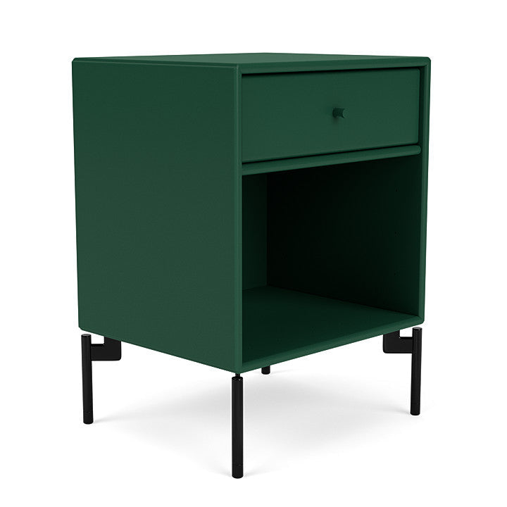 [product_category]-Montana Dream Nightstand With Legs, Pine/Black-Montana Furniture-5714322380072-000DREAM-136-03-MON-3